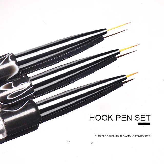 DIY Nail Art Flower Drawing Wire Color Pen Commonly Used Tool for Nail Shop Dotting