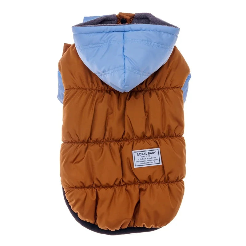 Winter Dog Clothes Hooded Coat for Small Medium Dogs Pet Coat Puppy Dog Jacket Clothing Chihuahuas French Bulldog Costume