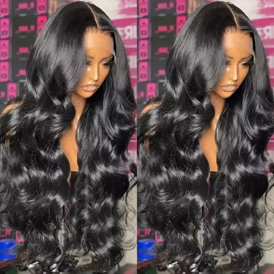 Body Wave Human Hair Wigs 100% Human Hair Quality 13X6 Hd Lace Frontal Wig 250 Density Brazilian Original 40Inch Lace Front Wigs