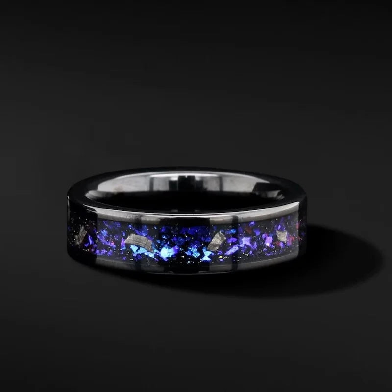 Stainless steel couple rings, stylish and elegant, the perfect gifts for boyfriends and girlfriends, and also great Halloween.