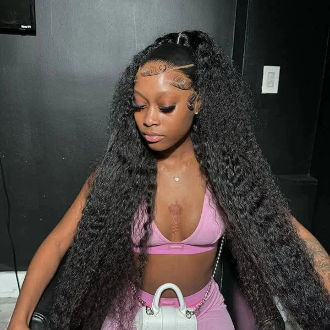 13x6 Hd Transparent Lace Front Human Hair Wigs 30 42 Inch 13x4 Human Hair Wig For Women Deep Wave Frontal Wig Curly Water Wave